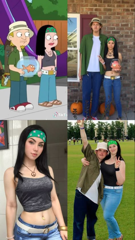 ✅⬆️CLICK⬆️LINK Shop🎃 . #Unique_Costumes_For_Couples #Couples_Hollowed_Costumes #Couple_Duo_Costumes #Costumes_For_2 American Dad Costumes, Unique Costumes For Couples, Matching Couple Costumes, Couple Cosplays, Cartoon Halloween Costumes, Couples Costume Ideas, Cute Couples Costumes, Cosplay Couple, Unique Couple Halloween Costumes