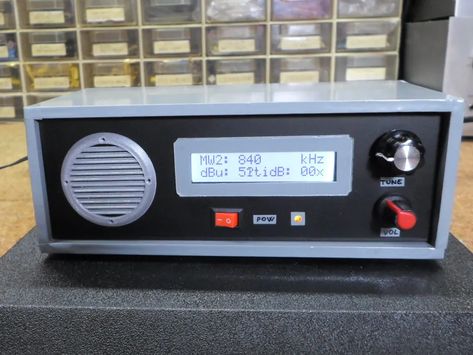 DIY Si4730 All Band Radio (LW, MW, SW, FM) - Hackster.io Arduino Radio, Superheterodyne Receiver, Diy Hifi, Esp8266 Arduino, Hf Radio, Arduino Projects Diy, Diy Arduino, Arduino Robot, Pocket Radio