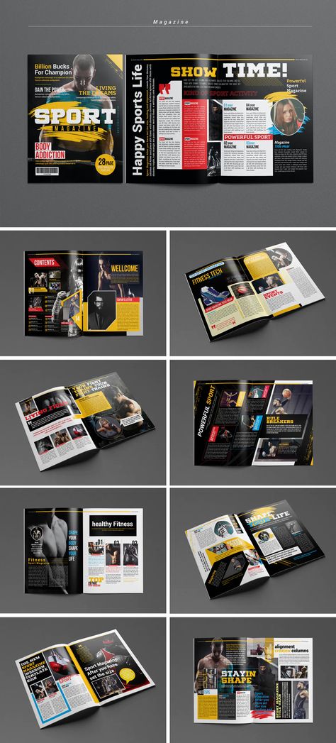 Basketball Magazine Layout, Sports Magazine Layout Design, Sport Magazine Design, Sports Poster Design Layout, Sports Magazine Layout, Sports Magazine Design, Sports Journal, Magazine Page Design, Sports Design Layout