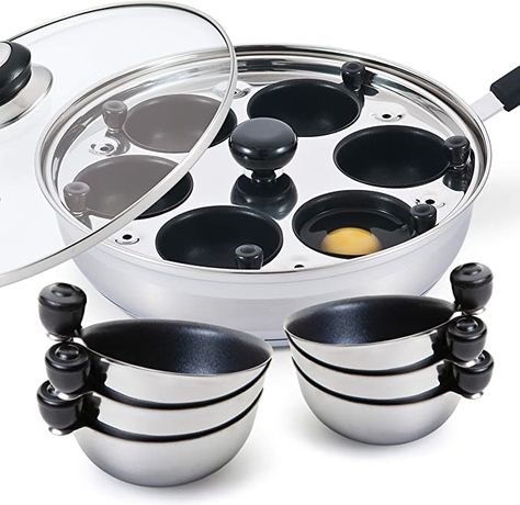 #eggmaker #egg #eggs #chickensofinstagram #chicken #pan #breakfast #farmlife #familyandfriends #pressurecooker #slowcooker #steamer #sterilizer #cooking #buyinadvance #saut #oven #foodwarmer #giftshopping #intimatefestive #fastdelivery #shoponline #safeshopping #festivejoy #christmasspecial #festivesale #dealsforyou #shopfromhome #thevalueyoudeserve #paddydeals #foodgrade #stainlessstaeel #kitchengadget Egg Poacher Pan, Egg Poaching, Healthy Breakfast Alternatives, Microwave Eggs, Ceramic Egg Cups, Crepe Maker, Egg Poacher, Poached Egg, Nutritious Breakfast