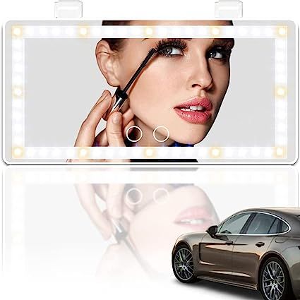 Car Visor Mirror, Car Vanity Mirror, House Hunting Checklist, Car Makeup, Everyday Challenges, Car Sun Visor, Car Visor, Flawless Makeup Application, Mirror Led