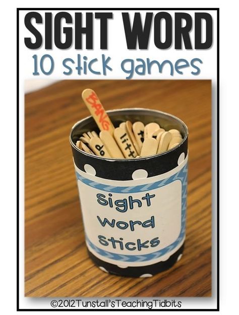 Spelling Word Games, Sight Word Centers, Sight Word Fun, Teaching Sight Words, Kindergarten Games, Reading Games, Sight Words Kindergarten, Sight Word Practice, Site Words