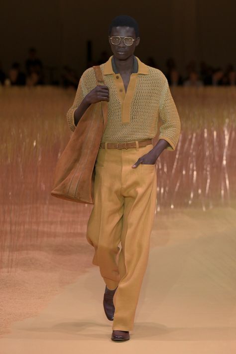 Elevated Mens Fashion, Mens Fashion Show Runway, Ss25 Runway, Summer 25, Zegna Men, Show Collection, Mens Outfit Inspiration, Mens Workwear, June 2024