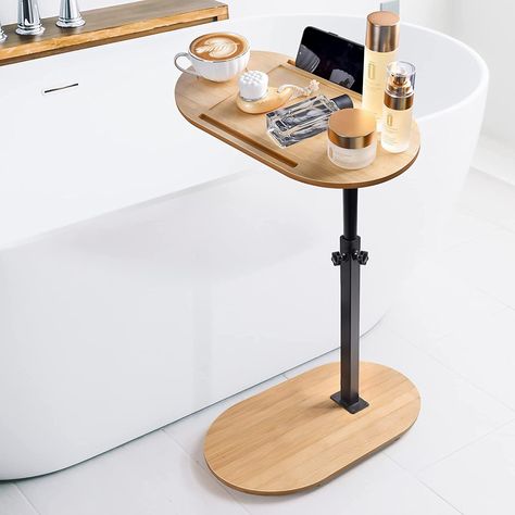 for only $41.99 Bathtub Storage, Wood Bathtub, Wooden Bathtub, Tub Sizes, Bamboo Sofa, Side Tables For Bedroom, Bath Table, Bath Shelf, Bathtub Tray