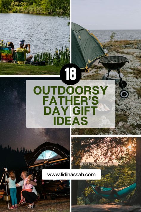 Discover unique and adventurous Father's Day gift ideas that will create lasting memories for the outdoorsy dad in your life. From camping essentials to outdoor gadgets, find the perfect present to fuel his passion for the great outdoors. Camping Fathers Day Gifts, Outdoorsy Gift Ideas, Gift Ideas For Dads, Outdoorsy Gifts, Outdoorsman Gifts, Father Birthday Gifts, Outdoor Gadgets, Cool Fathers Day Gifts, Adventure Gifts