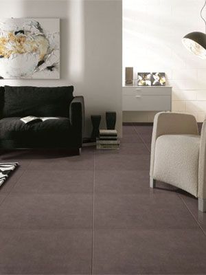 Euro Ceramic Tile Distributors LTD. | Boston Dark Tile Floor Living Room, Dark Tile Floor, Matt Floor Tiles, Floor Living Room, Tile Floor Living Room, Dark Tile, Decorative Wall Tiles, Living Room Tiles, Grey Tiles