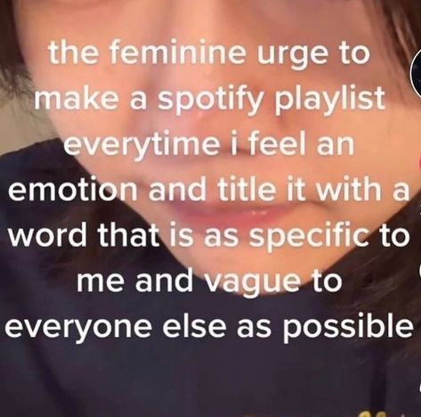 carolina⭒’s Instagram photo: “then i private the playlist cuz it’s embarrassing 😭🙄” Feminine Urge, Makeup Memes, The Playlist, Boyfriend Memes, Silly Images, Work Memes, Music Memes, Whisper Confessions, Spotify Playlist