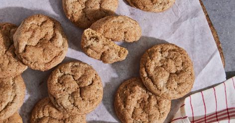 Churro Cookies Churro Cookies, Magnolia Table Recipes, Joanna Gaines Recipes, Jam Thumbprint Cookies, Jam Cookies, Magnolia Table, Cinnamon Cookies, Tea Cookies, Season 8