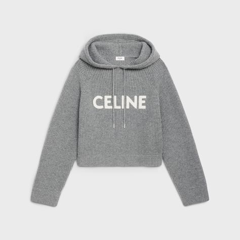 Celine Sweater, Sweater With Hood, Couples Sweaters, Women Hoodies Sweatshirts, White Hoodie, Hoodie Design, Knitwear Women, Cropped Sweater, Wool Sweaters