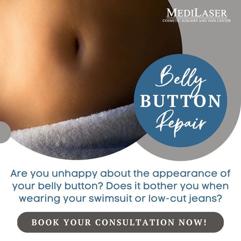 🤔 What can a Belly Button Repair Surgery (Umbilicoplasty) do for you? ✅ To create a more youthful looking stomach area ✅ Reverse the changes to the belly button caused by weight gain, age or pregnancy ✅ Turn an “outtie belly button” into an “innie belly button” ✅ Repair skin damage or scar formation from a belly button piercing ✅ Repair belly button hernias that cause excessive bulging of the area around the umbilicus 📲 If you are unhappy with the appearance of your belly button then book a co Outtie Belly, Innie Belly Button, Low Cut Jeans, Belly Piercing Jewelry, Button Piercing, Healthy Juice Recipes, Belly Piercing, Belly Button Piercing, Shape Of You