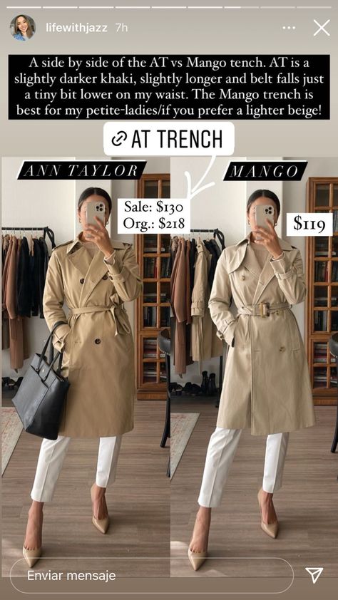 Mango Trench Coat, Mango Sale, Fire Fits, Dark Khaki, Pink Aesthetic, Light Beige, Pretty Woman, Trench Coat, Mango