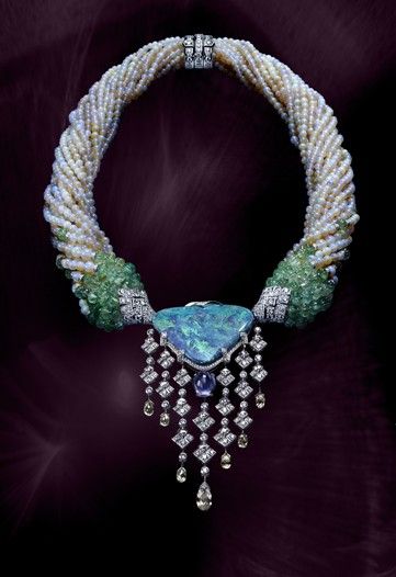 Talwar Jewellers, Chandigarh Necklace Cartier, Sapphire Cabochon, Winter Typ, Cartier Jewelry, Opal Beads, Opal Bracelet, Fabulous Jewelry, Sapphire Necklace, Gorgeous Jewelry