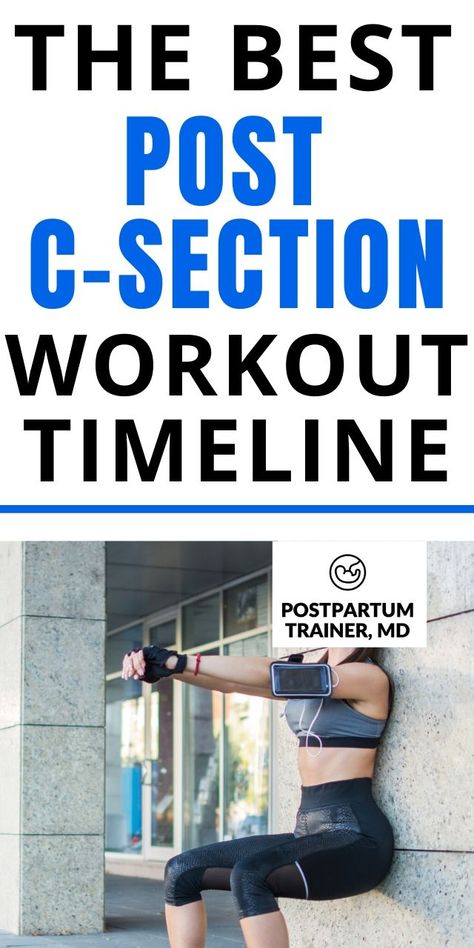 Postpartum C Section Workout Plan, Post Csection Ab Workouts, Postpartum Peloton Plan, Post C Section Workouts, Ab Workout Post C Section, Postnatal Workout C Section, Exercises For After C Section, C Section Recovery Exercise Workouts, Core Workout After C Section