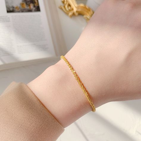 Sparkling Gypsophila Bracelet Golden Bracelet For Women, Golden Bracelet, Tube Bracelet, Summer Anklets, Beach Anklets, Wedding Party Jewelry, Hand Chain, Anklet Bracelet, Hand Jewelry