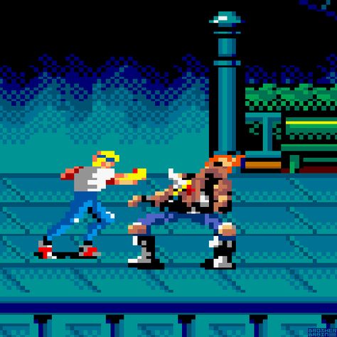 giphy.gif (500×500) Old School Video Games, Pixel Life, Pixel Art Animation, Streets Of Rage, 1990s Nostalgia, Game Core, Pixel Gif, School Video, Videogame Art