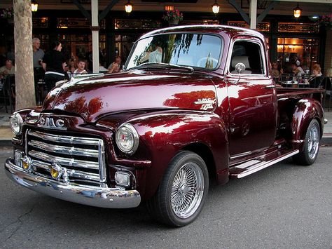 1955 GMC Pickup (Custom) 1 by Jack Snell on Flickr. What a beauty! I probably couldn't drive it, but it would sure look great in my driveway! Old Pickup, Gmc Pickup, Old Pickup Trucks, Antique Trucks, Classic Pickup Trucks, Chevy Pickups, Gmc Trucks, Vintage Trucks, Classic Cars Trucks