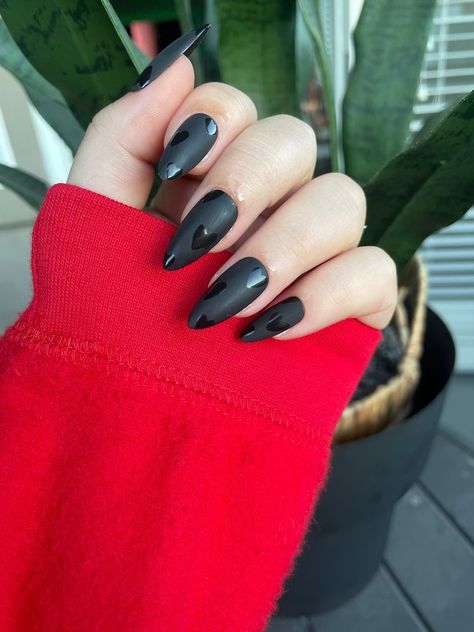 Valentine Nail Designs: Express Your Love This Valentine's Day Black Valentines Day, Black Valentines, Minimalist Nail, Custom Nails, Nail Designs Valentines, Nail Buffer, Cuticle Pusher, Heart Nails, Nails Short