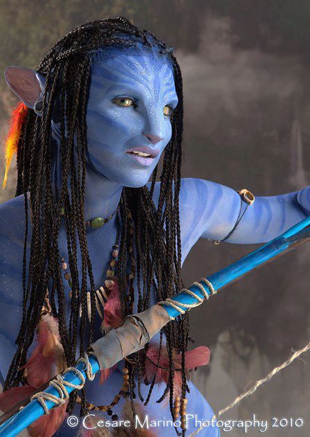 Avatar the song "I See You" Avatar Babies, Avatar Cosplay, Avatar Films, Pandora Avatar, Avatar Movie, Amazing Cosplay, Costume Makeup, Special Effects, Best Cosplay