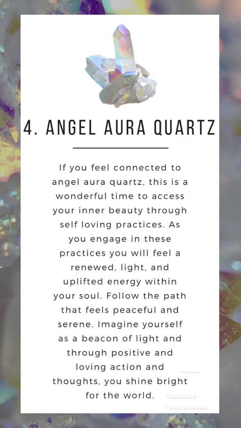 Angel Aura Quartz Meaning, Pictures Of Crystals, Healing Rocks, Empath Protection, Crystal Healing Chart, Angel Aura Quartz, Crystals Healing Properties, Angel Aura, Spiritual Crystals