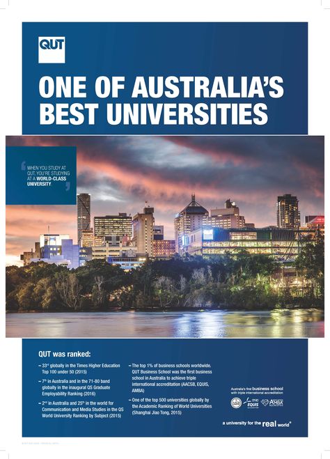 Study at Queensland #University of Technology, #Australia.  Want to connect with QUT University delegates?  Just grab your favorite internet-enabled device, a chair and join from anywhere.  Date: Date: Mon, 23rd October 2017 Time: 11: 30 am to 12.30 pm  Book your free registration here: https://goo.gl/uN9dyx  #StudyinAustralia #StudyAbroad #Australia #qut Queensland University Of Technology, University Of Queensland Aesthetic, Qut University, University Aesthetic, Best University, A Chair, Study Abroad, Higher Education, Queensland