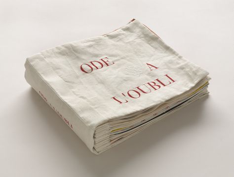 Cloth Book, Louise Bourgeois, Unique Book, Fabric Book, Art Historian, Handmade Books, Book Binding, Artist Books, Museum Of Modern Art