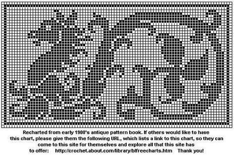 Free Dragon Cross Stitch Patterns | ... About Crochet: Long-Tailed Dragon For Filet Crochet or Cross-Stitch Celtic Knot Crochet Pattern, Dragon Chart, Celtic Cross Stitch, Mochila Crochet, Dragon Embroidery, Dragon Cross Stitch, Art Dragon, Pola Kristik, Nice Place