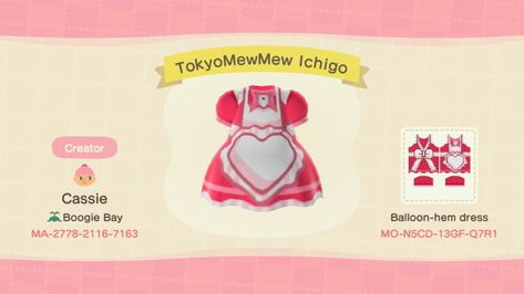 Animal Crossing Shoes, Acnh Tricks, Animal Crossing Fashion, Ac Outfits, Mew Ichigo, Acnh Clothes, Animal Crossing 3ds, Animal Crossing New Leaf, Animal Crossing Fan Art