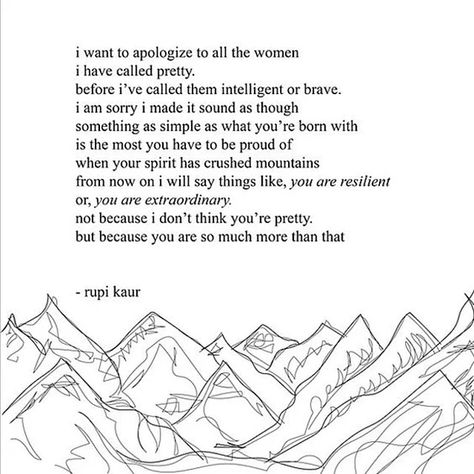 Empowering Short Poems From Feminist Poet Rupi Kaur – Women Chapter Poems About Women, Strong Woman Poems, Women Poems, Rupi Kaur Poems, Feminist Poems, Rupi Kaur Poetry, Rupi Kaur Quotes, Arts Education Quotes, Feminism Quotes