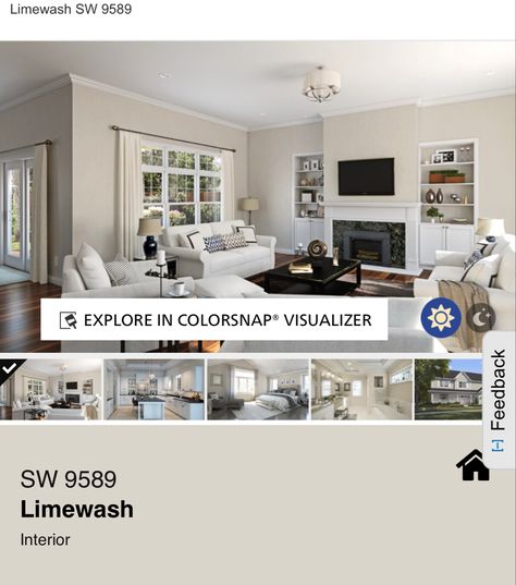 Sherwin Williams Limewash SW 9589 Drift Of Mist, Pastel Paint Colors, Diy Custom Closet, Worldly Gray, Historic Colours, Loft Interiors, Sherwin Williams Paint Colors, White Paint Colors, Paint Projects