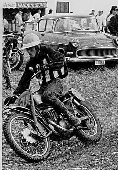 A young Joel Robert on a Greeves Bultaco Motorcycles, Enduro Vintage, Hi Boy, Trial Bike, Machine Photo, Vintage Motocross, Lady Riders, German Army, Trail Riding