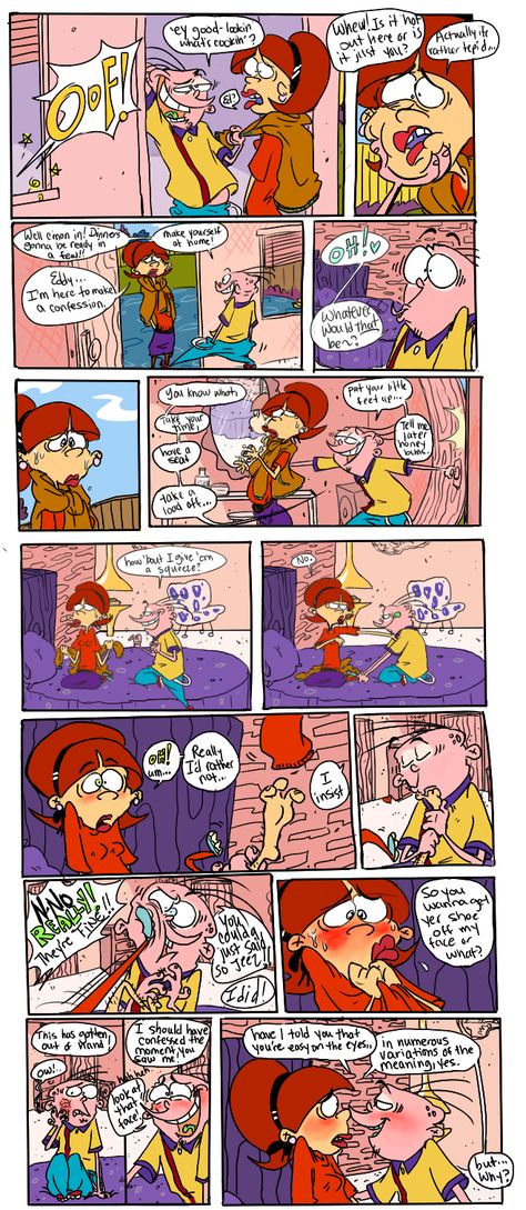 Double D-ame 3 by SweetEggyRoll Ed Edd And Eddy, Ed And Eddy, Mario Comics, Ed Edd N Eddy, Childhood Dreams, Ed Edd, Cartoon Fan, Anime Eye Drawing, Weird Creatures