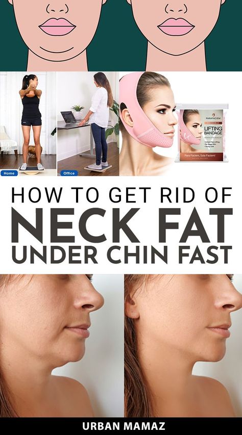 How To Get Rid of Neck Fat and Double Chin How To Get Bigger Bust, Neck Fat Exercises, Breast Growth Tips, Cheek Fat, Reduce Face Fat, Jawline Exercise, Double Chin Removal, Double Chin Exercises, Reduce Double Chin