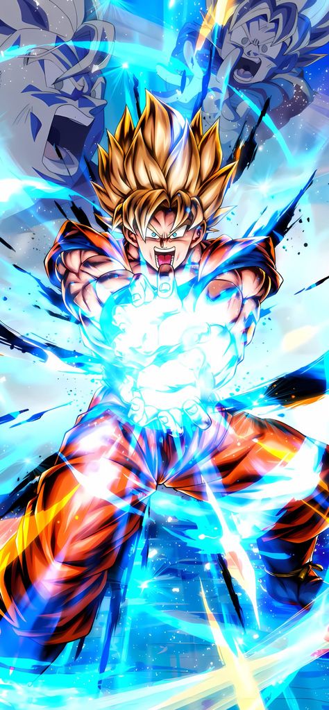 Goku Phone Wallpaper, Kamehameha Goku, Mirai Trunks, Super Saiyan Goku, Dbz Wallpapers, Dragonball Goku, Dragon Z, Dragon Ball Wallpaper Iphone, Future Trunks