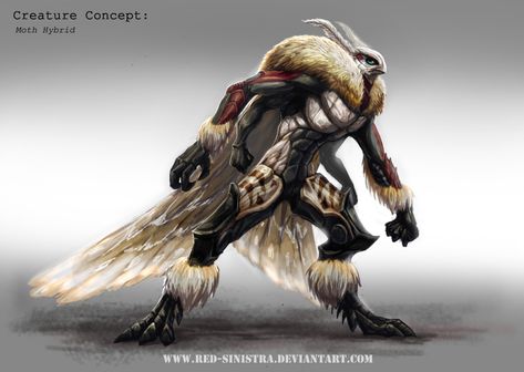 moth person fantasy - Google Search Moth Warrior, Moth Hybrid, Bipedal Creature, Fluffy Moth, Fantasy Beasts, Alien Concept Art, Monster Concept Art, Fantasy Races, Alien Creatures