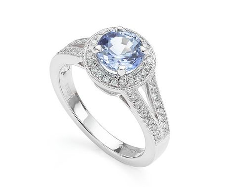 Pale blue sapphire and diamond vintage engagement ring Gatsby Big Diamond Wedding Rings, Beautiful Engagement Rings Vintage, Big Diamond Rings, Sapphire Diamond Engagement Ring, Sapphire And Diamond Engagement Ring, Big Engagement Rings, Light Blue Sapphire, Diamond Sapphire Engagement Ring, Sapphire Diamond Engagement