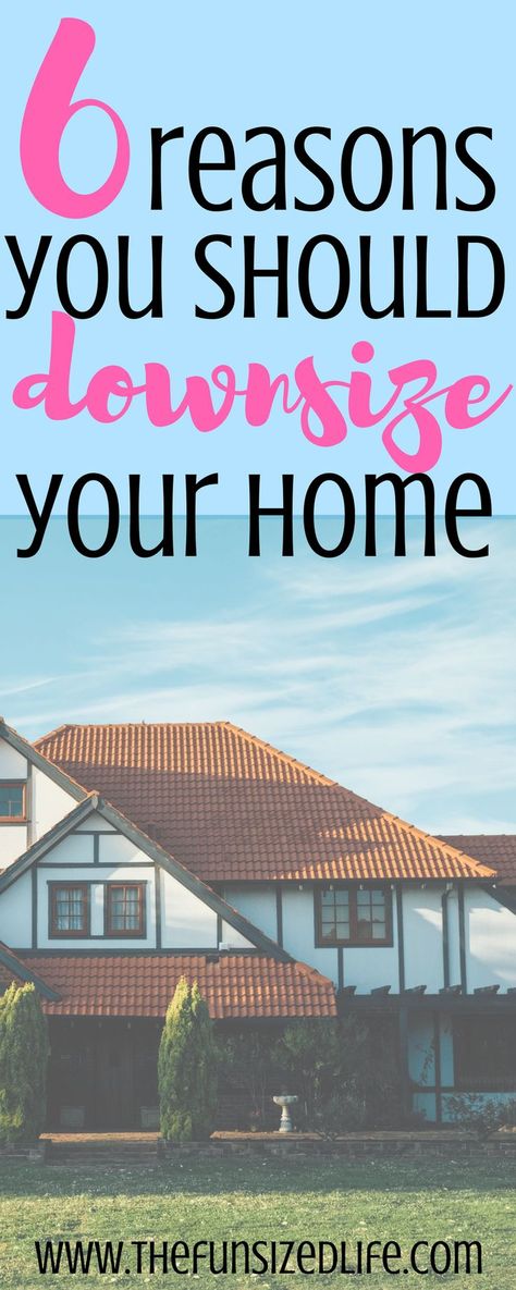 Downsizing your home is a total game changer! Here's why you should do it! #downsize #home Downsize Your Home, Downsizing Your Home, Small House Remodel, Downsizing Tips, Buy A Tiny House, Minimalist Living Tips, Kitchen Cabinets Painted, Cabinets Painted, Cozy Minimalist