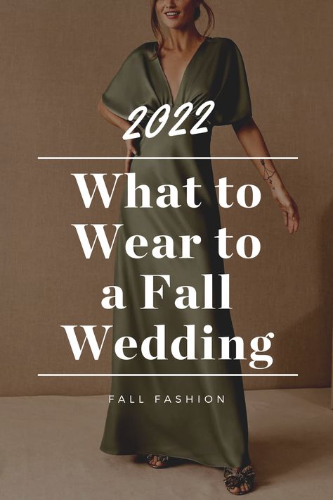 October Wedding Guest Outfits, October Wedding Guest Dress, Casual Wedding Outfit Guest, Wedding Guest Pants, November Wedding Guest Outfits, Outdoor Wedding Guest Dresses, Long Sleeve Wedding Guest Dresses, Casual Fall Wedding, Formal Wedding Guest Attire