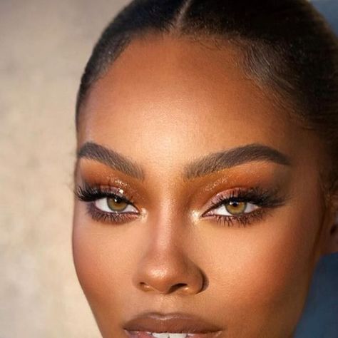 Acacia C. McBride on Instagram: "Long overdue, but right on time 💫 @yslbeauty BTS with @ernestocasillas" Acquaintance Make Up Look, Acacia Mcbride, Brown Skin Makeup Looks, Wedding Makeup Black Women, Makeup Favs, Mekap Mata, 20 Makeup, Brown Girls Makeup, Barbie Makeup