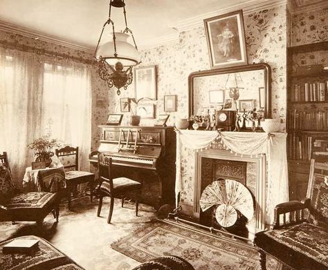 Victorian Drawing Room, Victorian House Interiors, Drawing Room Interior, Victorian Parlor, Victorian Home Interior, Victorian Life, Victorian Fireplace, Victorian Interior, Victorian Interiors