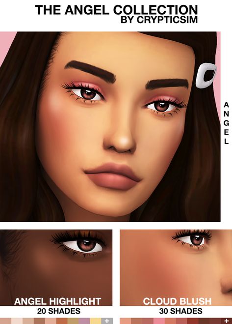 Sims 4 Evoxyr, Crypticsim Sims 4 Cc, Sims 4 Cc Brighton Skin, Sims 4 Maxis Match Highlight, Sims 4 Cc Skin Details Highlight, Sims 4 Blush Maxis Match, Sims4 Highlighter, Sims 4 Cc Maxis Match Skin Details Blush, Sims 4 Cc Makeup Blush Patreon