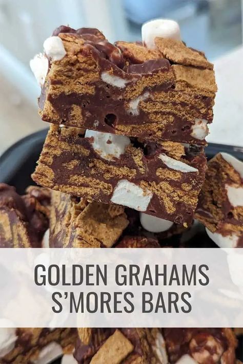 Golden Grahams S'mores Bars