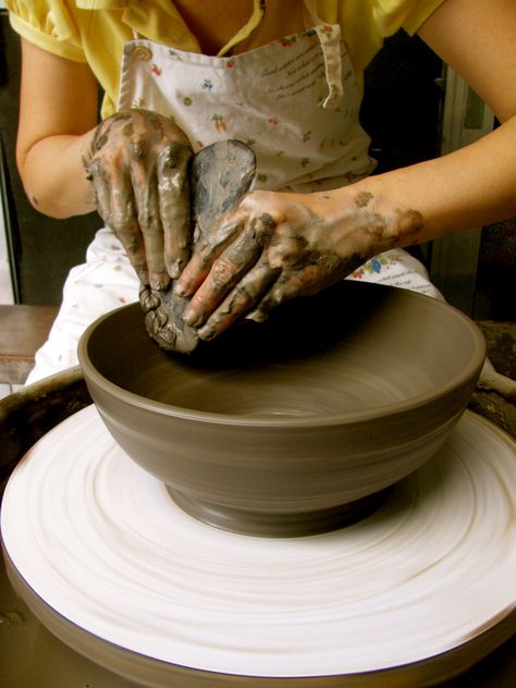 Spin that wheel Make that pottery Feel that clay Create Japanese Ceramics Pottery, Pottery Supplies, Garden Pottery, Pottery Tools, Diy Pottery, Pottery Classes, Pottery Sculpture, Japanese Pottery, Japanese Ceramics