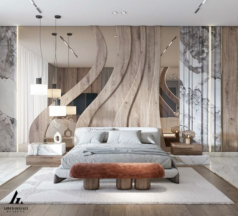 𝐌𝐚𝐬𝐭𝐞𝐫 𝐁𝐞𝐝𝐑𝐨𝐨𝐦 Bathroom Interior Design Modern, Modern Bedroom Interior, Luxury House Interior Design, Shelving Design, Bedroom Bed Design, Architecture Design Concept, Bathroom Design Luxury, Bedroom Furniture Design, Autodesk 3ds Max