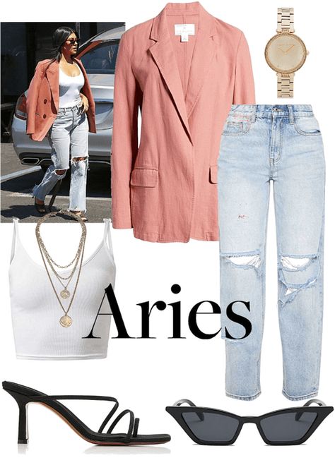 Aries Lilith Outfits, Aries Fashion Style, Aries Outfits Style, Aries Venus Aesthetic Outfits, Aries Aesthetic Outfit, Outfits For April, Aries Fashion, Hero Archetype, Aries Style