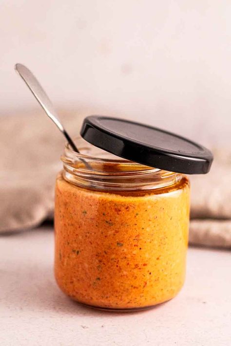 Change up the flavors of red pepper pesto with this recipe using Marconi red peppers. Sweet, smoky, and flavorful it'll elevate any dish. Marconi Peppers Recipes, Marconi Peppers, Red Pepper Pesto Recipe, Red Pepper Pesto, Pepper Pesto, Pesto Recipes, Pesto Dip, Sweet Pepper, Creamy Pesto