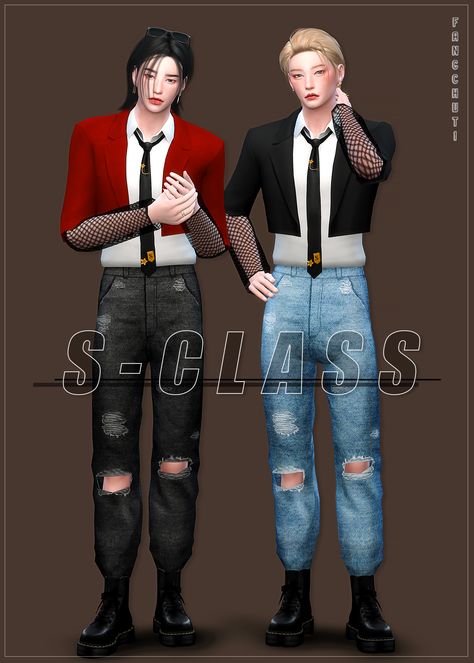 Sims4 Kpop CC / (fangchuti) ‘Felix Stray Kids S-Class’ Outfits / *Early Access* Sims4 Kpop Clothes, Skz Sims 4 Cc, Stray Kids Sims 4 Cc, Ts4 Kpop Cc, Sims Kpop Cc, Kpop Cc Sims 4, Kpop Sims 4, Kpop Sims 4 Cc, Sims 4 Kpop Cc