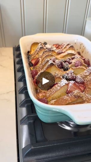 50K views · 435 reactions | French toast bake — looks fancier than it is 😋 #breakfast #recipe #breakfastrecipes #food #cooking | Eulka&panra | Eulka&panra · Original audio Group Breakfast, Make Ahead French Toast, Family Brunch, French Toast Bake, Breakfast Foods, Breakfast Recipe, Food Cooking, Pancake Recipe, Sweets Recipes