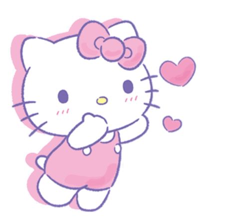 Gif Hello Kitty, Hello Kitty Gif, Gif Hello, Kitty Gif, Hello Gif, Sanrio Art, Melody Wallpaper, Hello Kitty Baby, I Love Hello Kitty