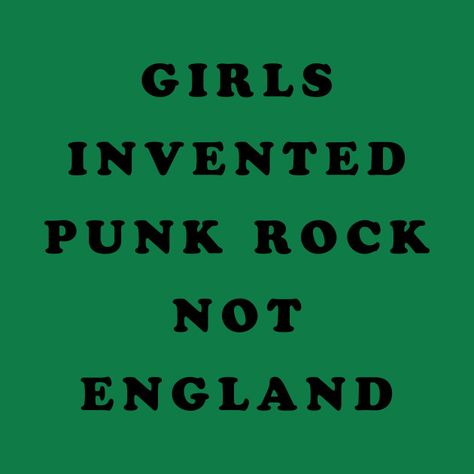 Punk Rock, England, Black And White, T Shirts, Green, Black, Design