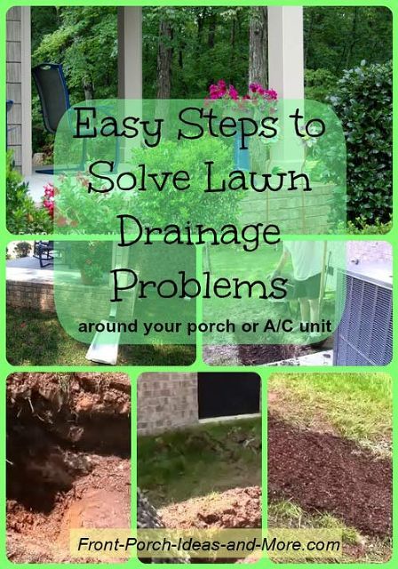 easy steps to solve lawn drainage problems, gardening, landscape, How to solve drainage problems in your lawn Water Trench Ideas, Plants That Help With Water Drainage, Drainage Ideas, Porch Appeal, Yard Crashers, Backyard Drainage, Yard Drainage, Garden Bench Diy, Landscaping Diy